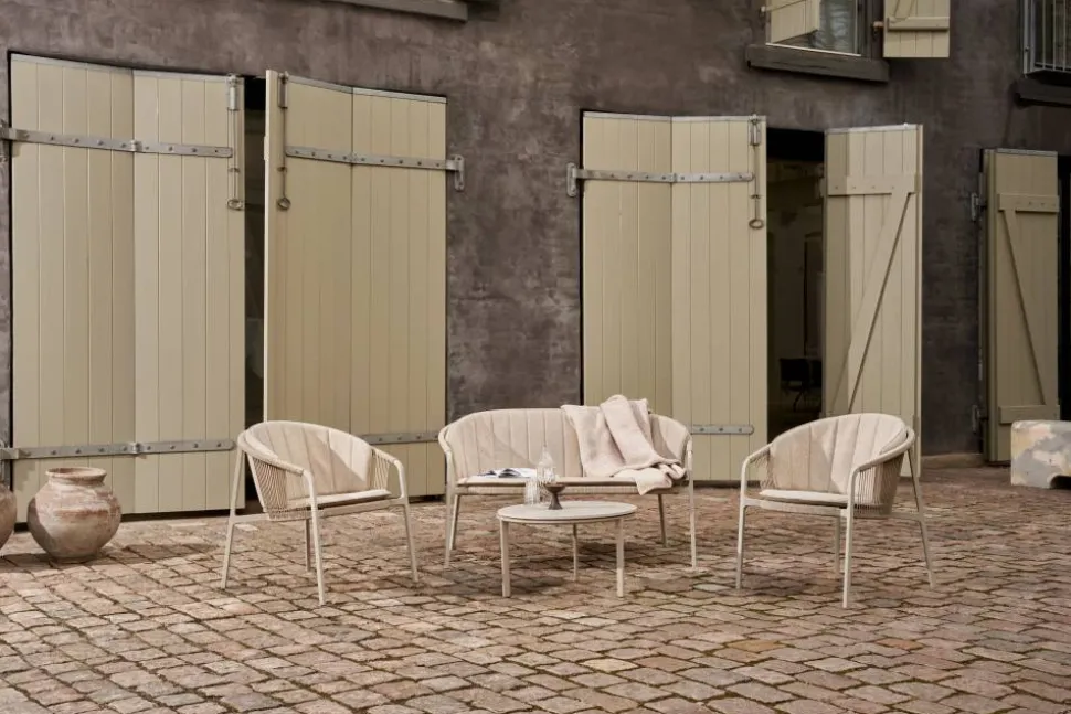 Vipp712 Lagrasse sittdyna till loungefåtölj Dune sand