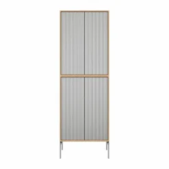 Vipp Cabinet H4 skåp med ben Light oak doors