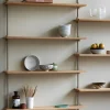 Wall Shelving vägghylla Ek-warm grey 92x85x17 5 cm WS.85.1