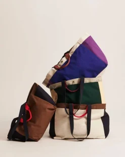 Weekend Bag Organic väska M Cream multi