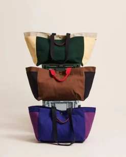 Weekend Bag Organic väska M Electric blue multi