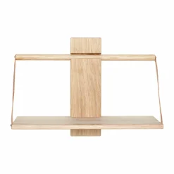 Wood Wall vägghylla Medium 45x20x32 cm Oak