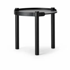 Woody bord Ø45 cm Black stained oak