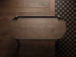 Woody bord 50x105 cm Mörkbetsad ek
