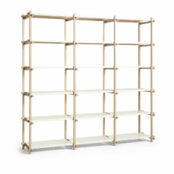 Woody hylla Oak-almond white high