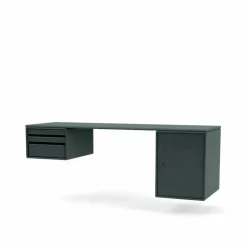 Workshop skrivbord black jade 163