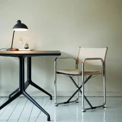 X75-2 karmstol Svart-krom