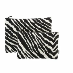 Zebra necessär large Svart-vit