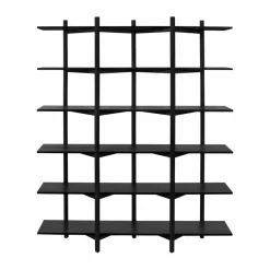 Zig Zag hylla High 175x214 cm Black